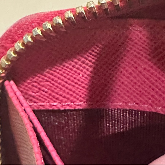 Prada Saffiano Raspberry Pink Zippy Continental Wallet - Picture 10 of 15